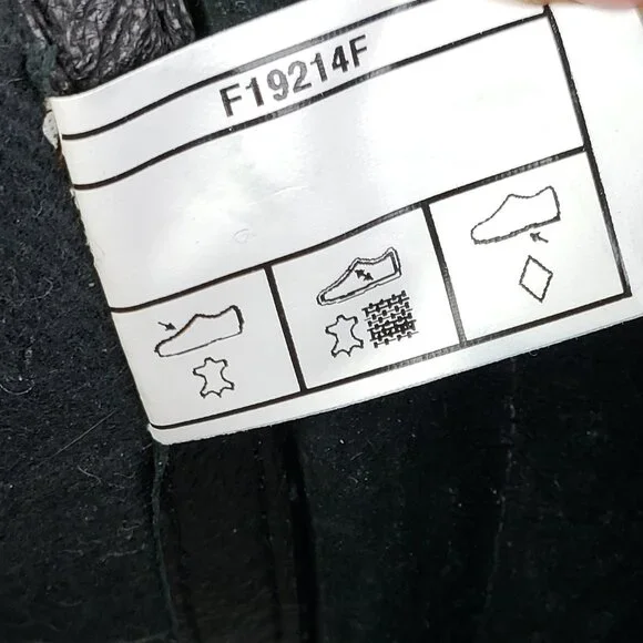 UGG Silva Moto Boots Leather Nubuck Harness Zip Slouchy Snakeskin size 9 EU 40 - Picture 9 of 15